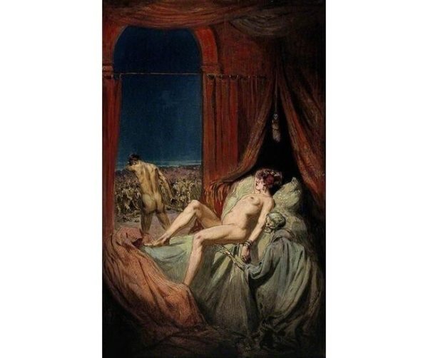 Габриэль Метсю больная и врач