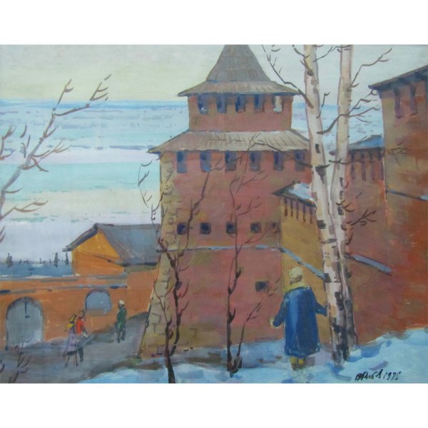 Художник Рябов Великий Новгород