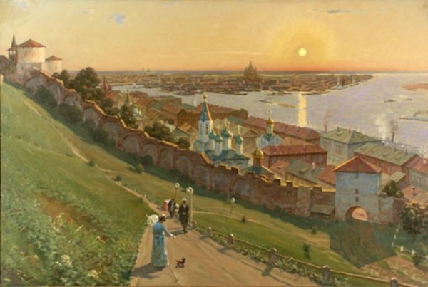 Боголюбов вид Нижнего Новгорода