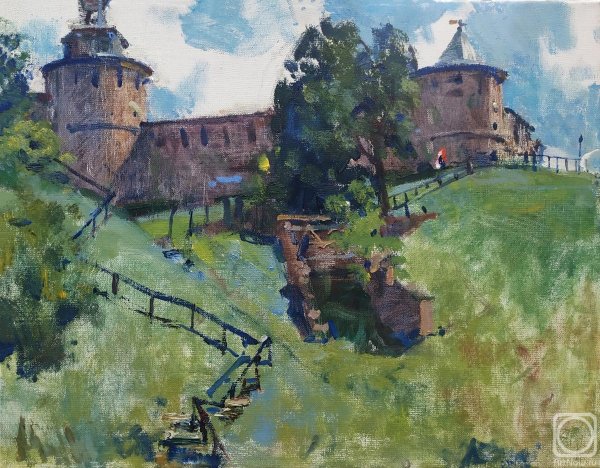 Нижегородский Кремль картина