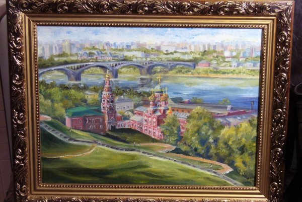 Картины виды Нижнего Новгорода