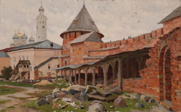 Нижегородский Кремль картина Васнецова