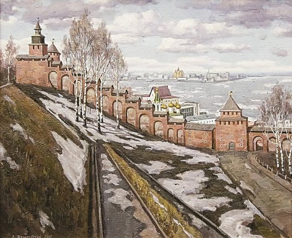 Нижний Новгород Кремль 17 век