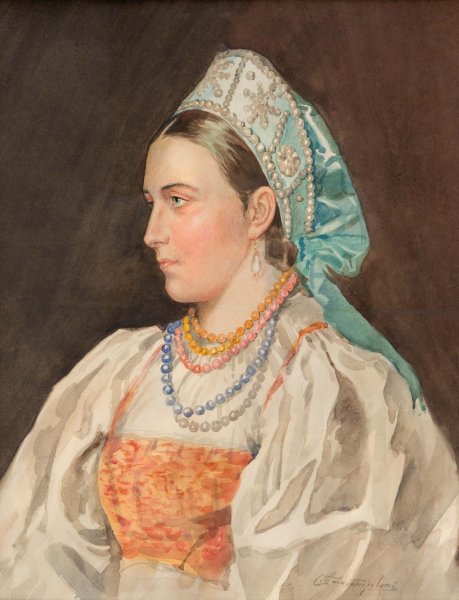 Маковский кокошник