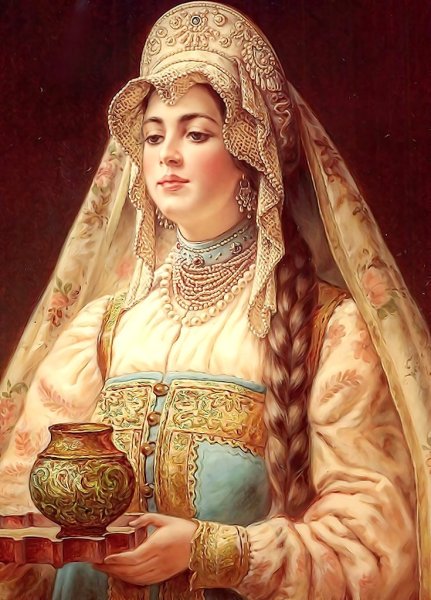 Васнецов Боярышня