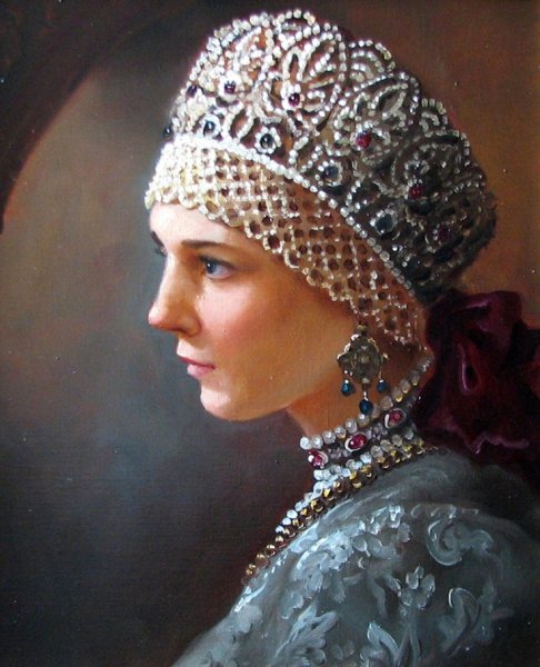 Константин Маковский Боярышня