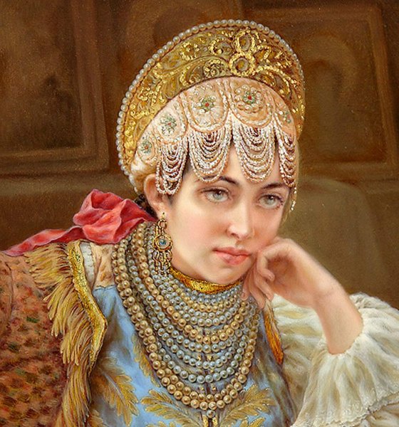 Портреты крестьянок 19 века