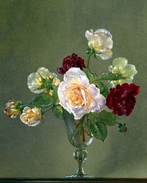 Цветочные натюрморты Сесил Кеннеди