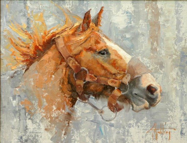 Лошади в современной живописи