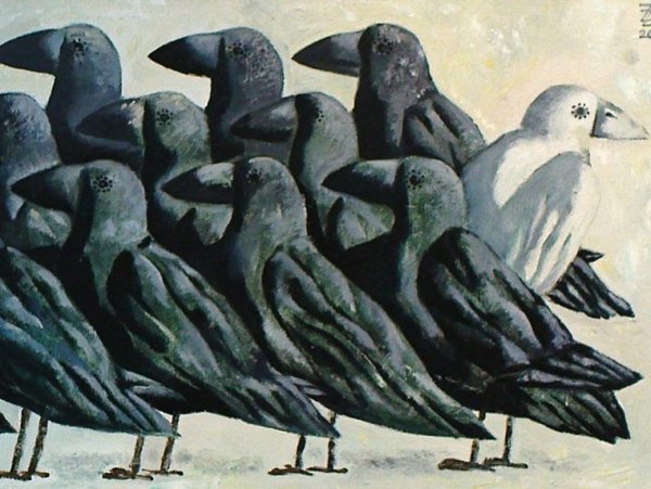 Конформизм иллюстрация