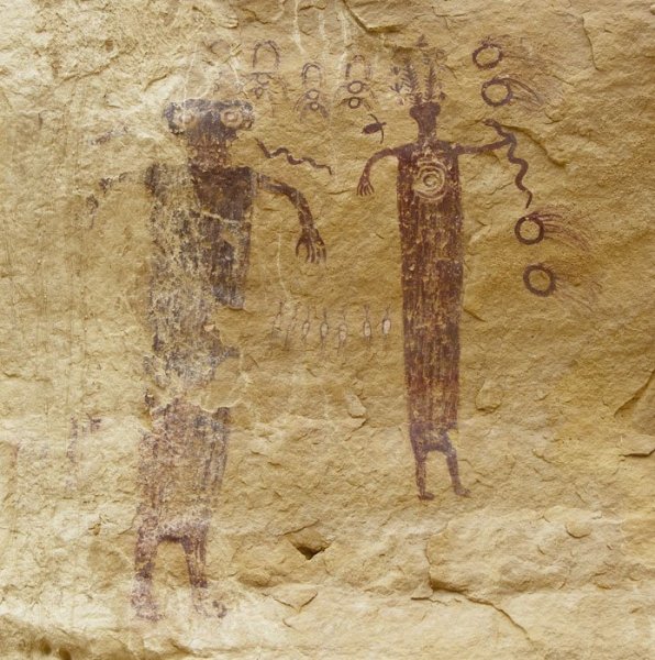 Египетские наскальные фрески