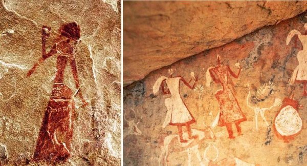 Первобытное искусство древнего Египта