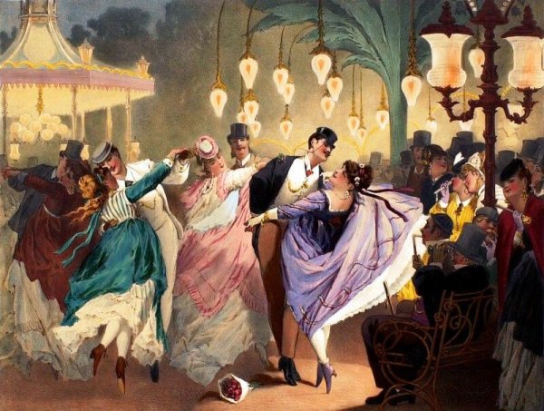 Франция 18 век бал