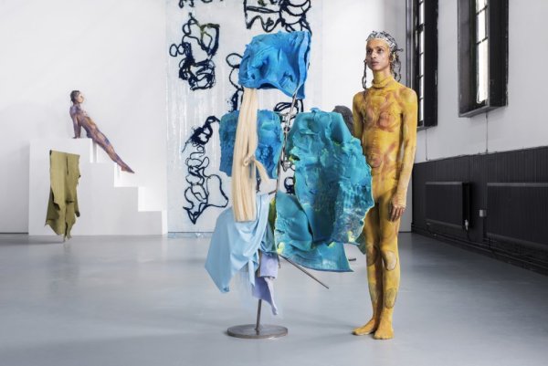 Ив Кляйн антропометрия перформанс