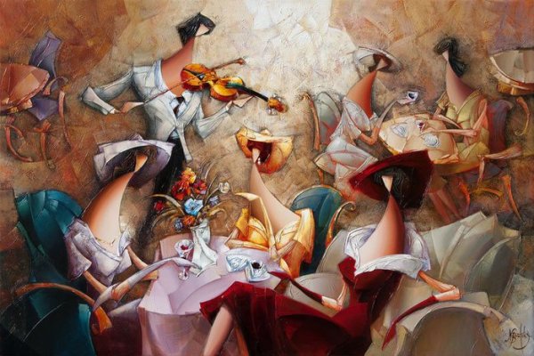 Израильский художник Натан Брутский