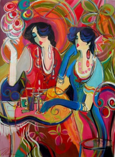 Израильский художник Исаак Маймон