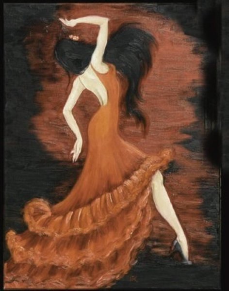 Портрет испанки Кармен