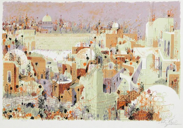 Израильский художник Шмуэль Ламм.