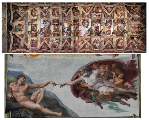 Мозаика Микеланджело Буонарроти