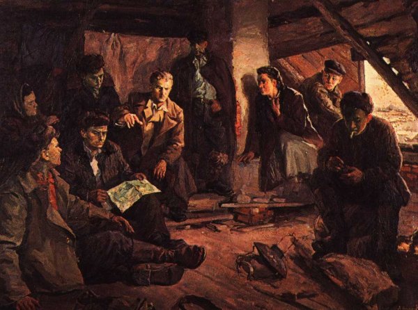 Подпольщики молодая гвардия