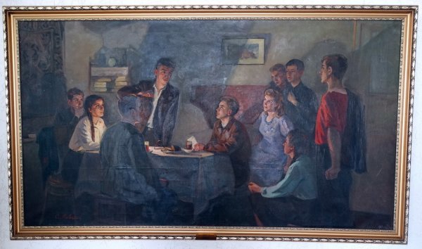 Краснодонцы молодая гвардия живопись