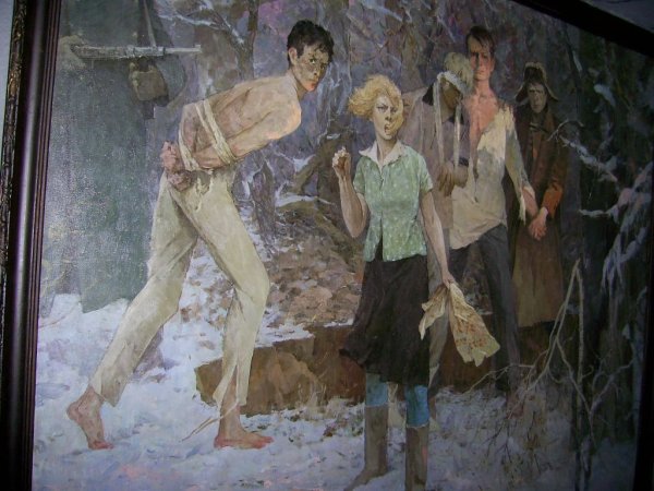 Молодая гвардия - пытки Молодогвардейцев