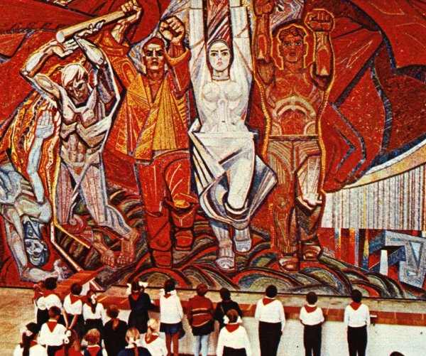 Музей молодая гвардия мозаика