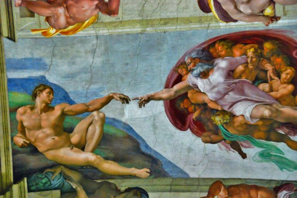 Андреа Поццо фреска Триумф