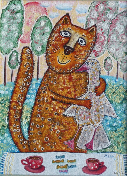 Елена Лазарева наивное искусство