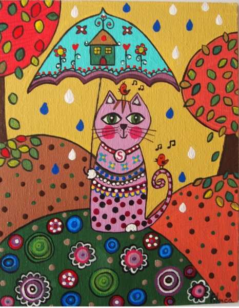 Клара Жерар наивная живопись