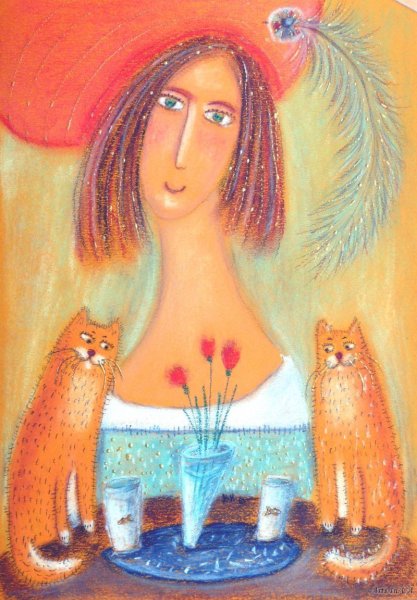 Елена Лазарева наивное искусство