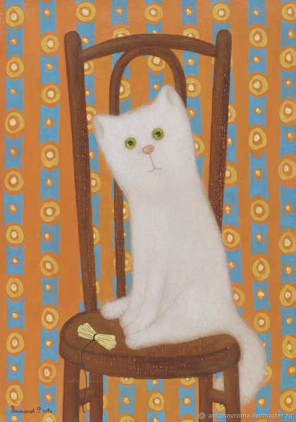 Забавные коты в живописи