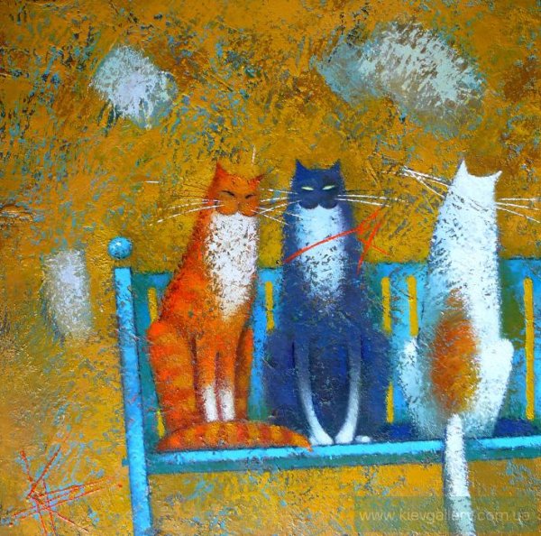 Современные художники коты