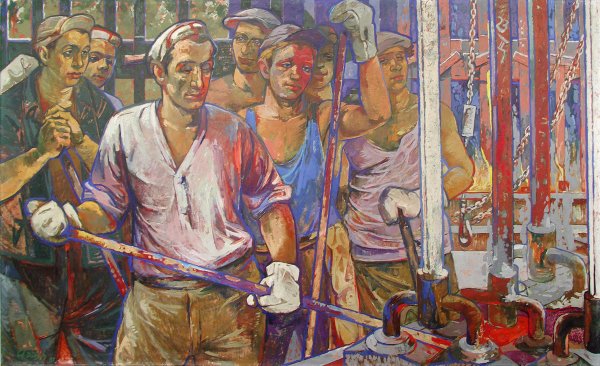 Тайная вечеря. Н.И. Нестерова. 1989