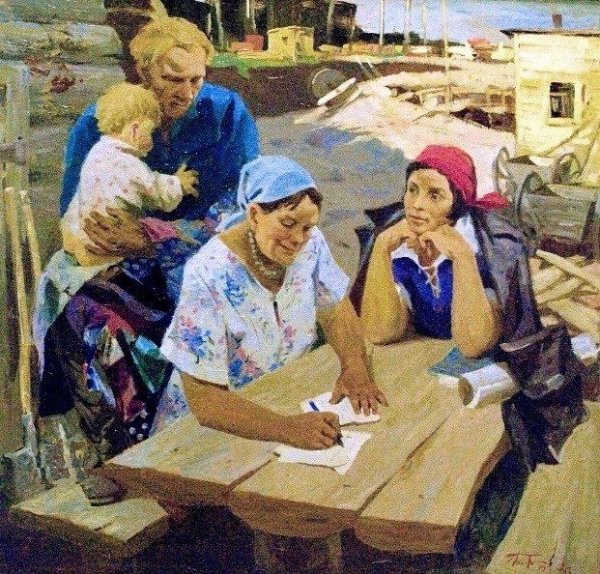 Советские плакаты коллаж