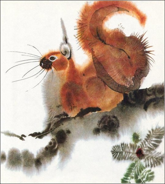 Мирко Ханак иллюстрации животные