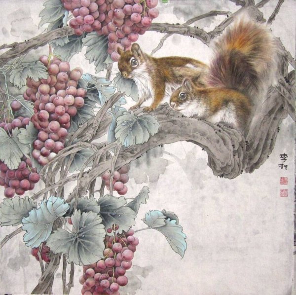 Стиль гунби китайская живопись гохуа