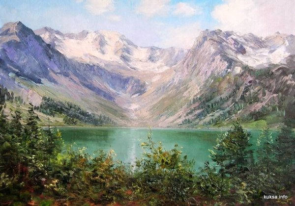 Кукса Василий художник Алтай