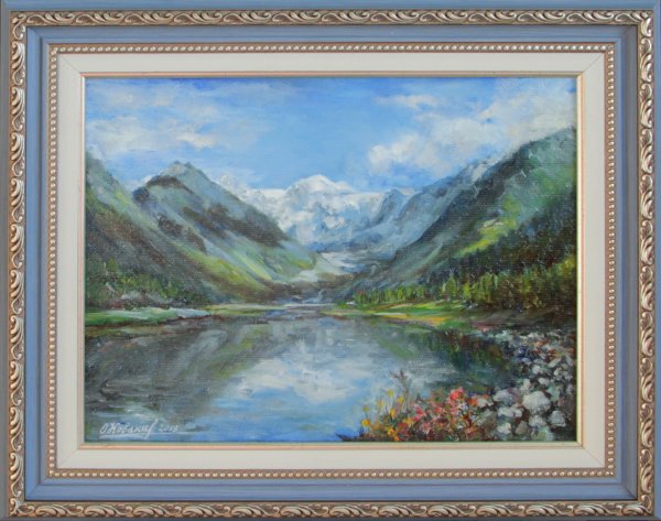 Художник Чейнеш горный Алтай