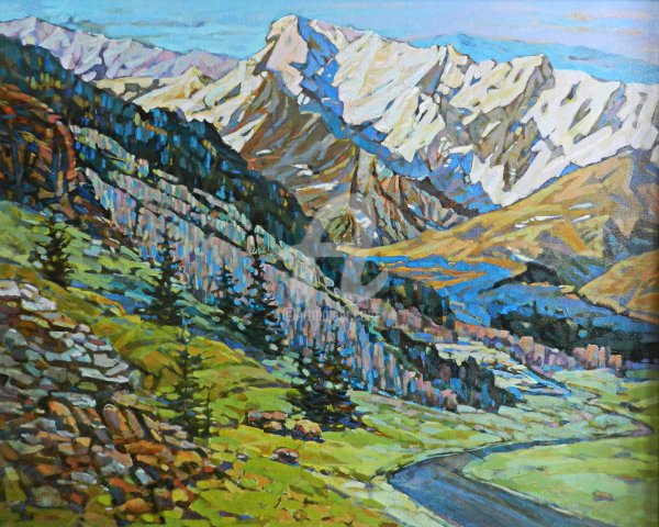 Горный Алтай живопись