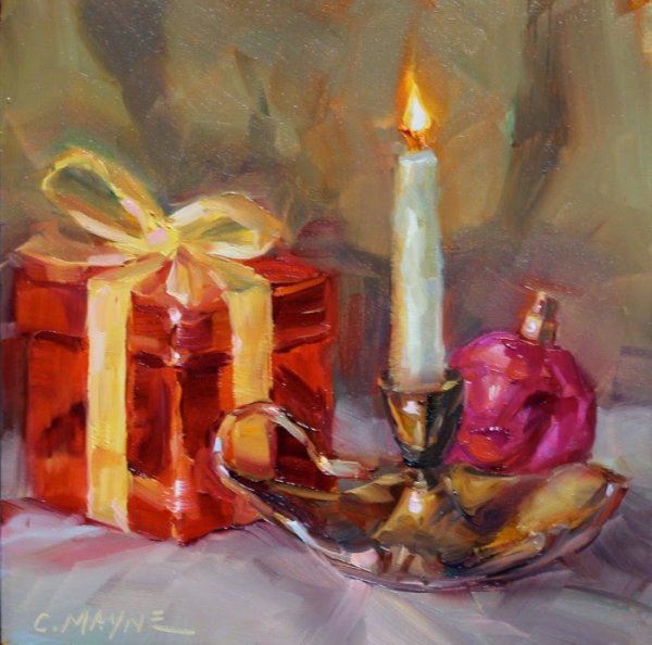 Новогодний натюрморт простой