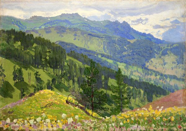 Никулин художник Алтая