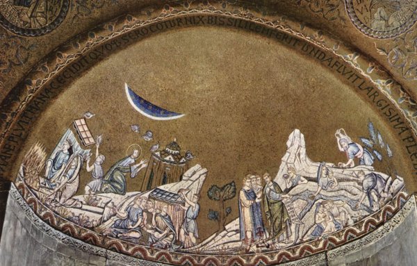 Исход. Мозаика. 12 В. собор Сан Марко.