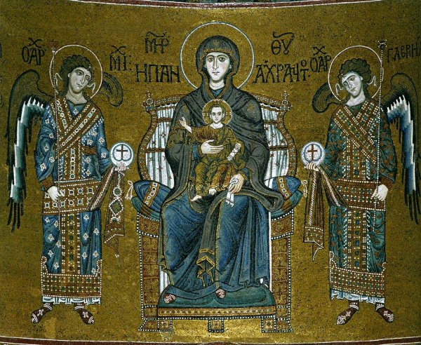 Монреале Сицилия мозаики Павел