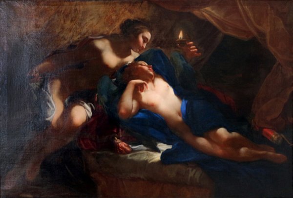 Джузеппе Креспи «Амур и Психея»