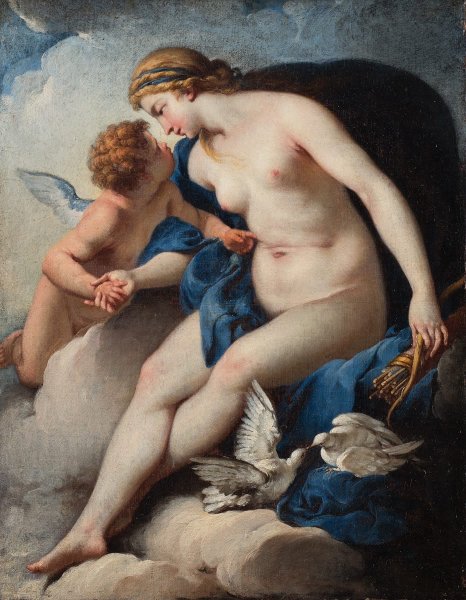 Себастьяно Риччи - "Венера и Амур"
