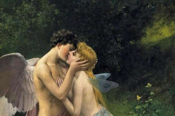 Психея богиня и Амур