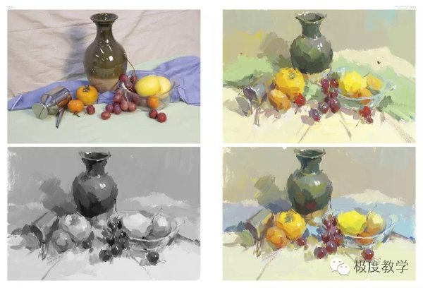 Этапы акварельной живописи натюрморт