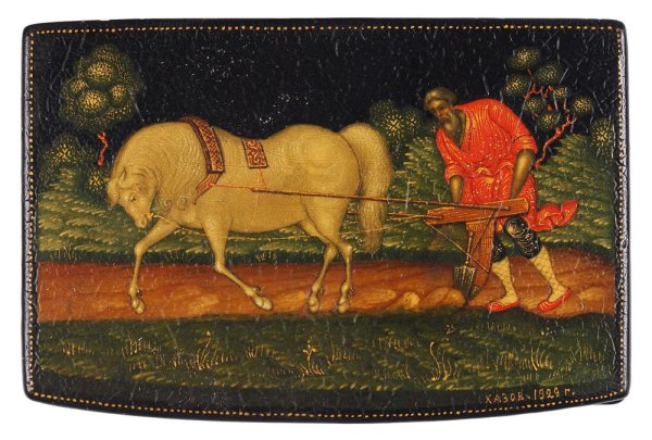 Артель древней живописи в Палехе