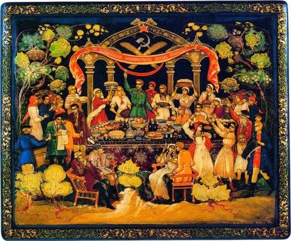 Артель древней живописи в Палехе